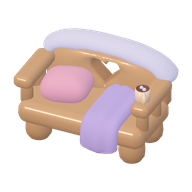 A small cozy bench